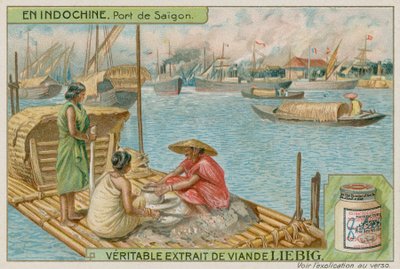 Hafen von Saigon von European School